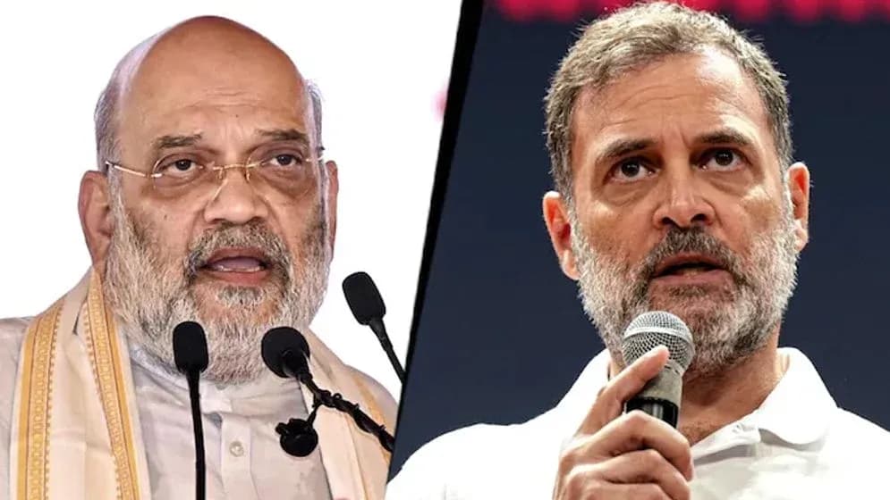 ২০২৯ সালের নির্বাচন নিয়ে রাহুলকে যে বার্তা দিলেন অমিত শাহ