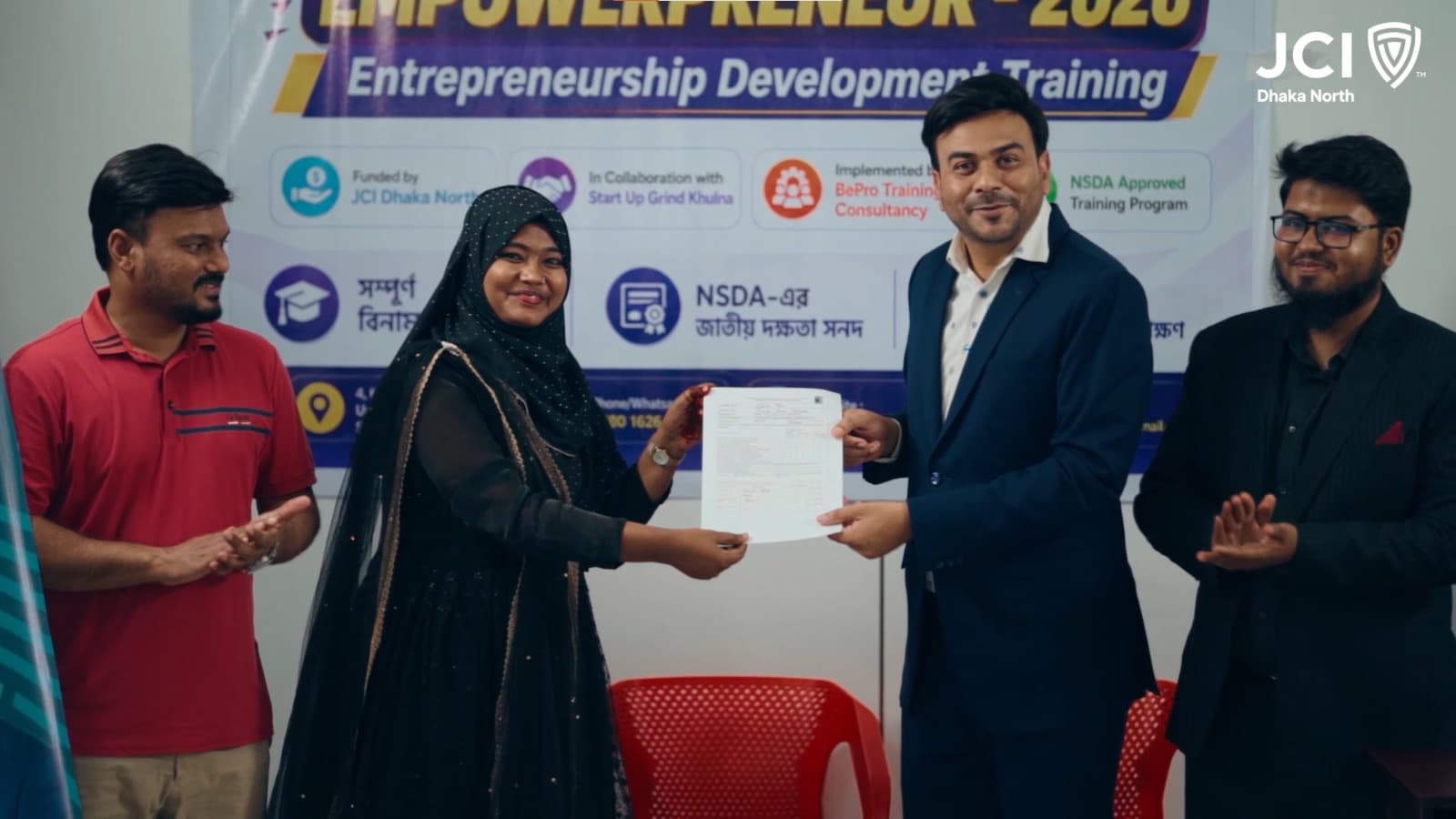 তরুণ উদ্যোক্তাদের দক্ষতা বাড়াতে জেসিআই ঢাকা নর্থের ‘এমপাওয়ারপ্রেনার–২০২৬’