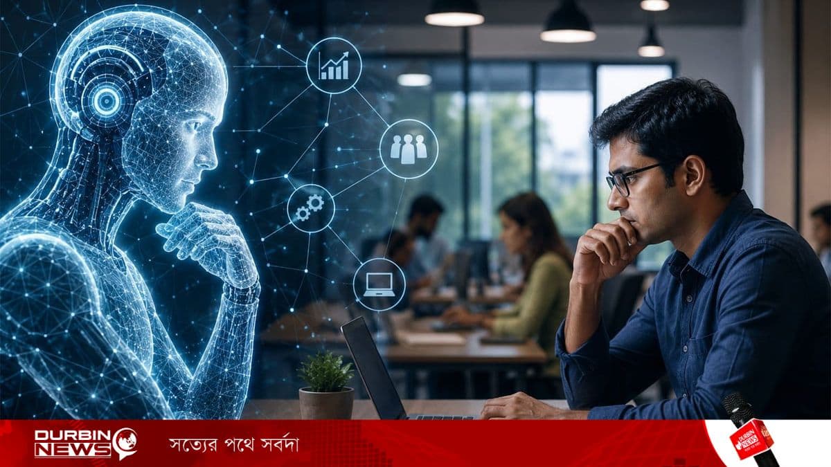 বিশ্ব চাকরির বাজারে এআইয়ের ঝড়ে কোন পেশা হারাবে, কোন দক্ষতার কদর বাড়বে?