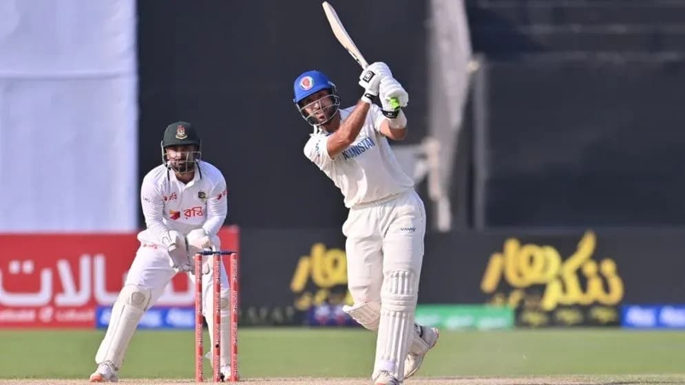 ১৪৯ বছরের টেস্ট ইতিহাসে বিরল কীর্তি, অভিষেকেই ইতিহাস গড়লেন আফগান অধিনায়ক