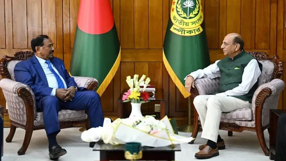 স্পিকারের সঙ্গে ভারতীয় হাইকমিশনারের বৈঠক, যেসব বিষয়ে আলোচনা